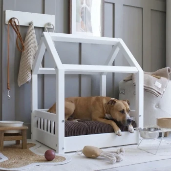 Pelíšek pro domácího mazlíčka FURRY HOUSE - šedá