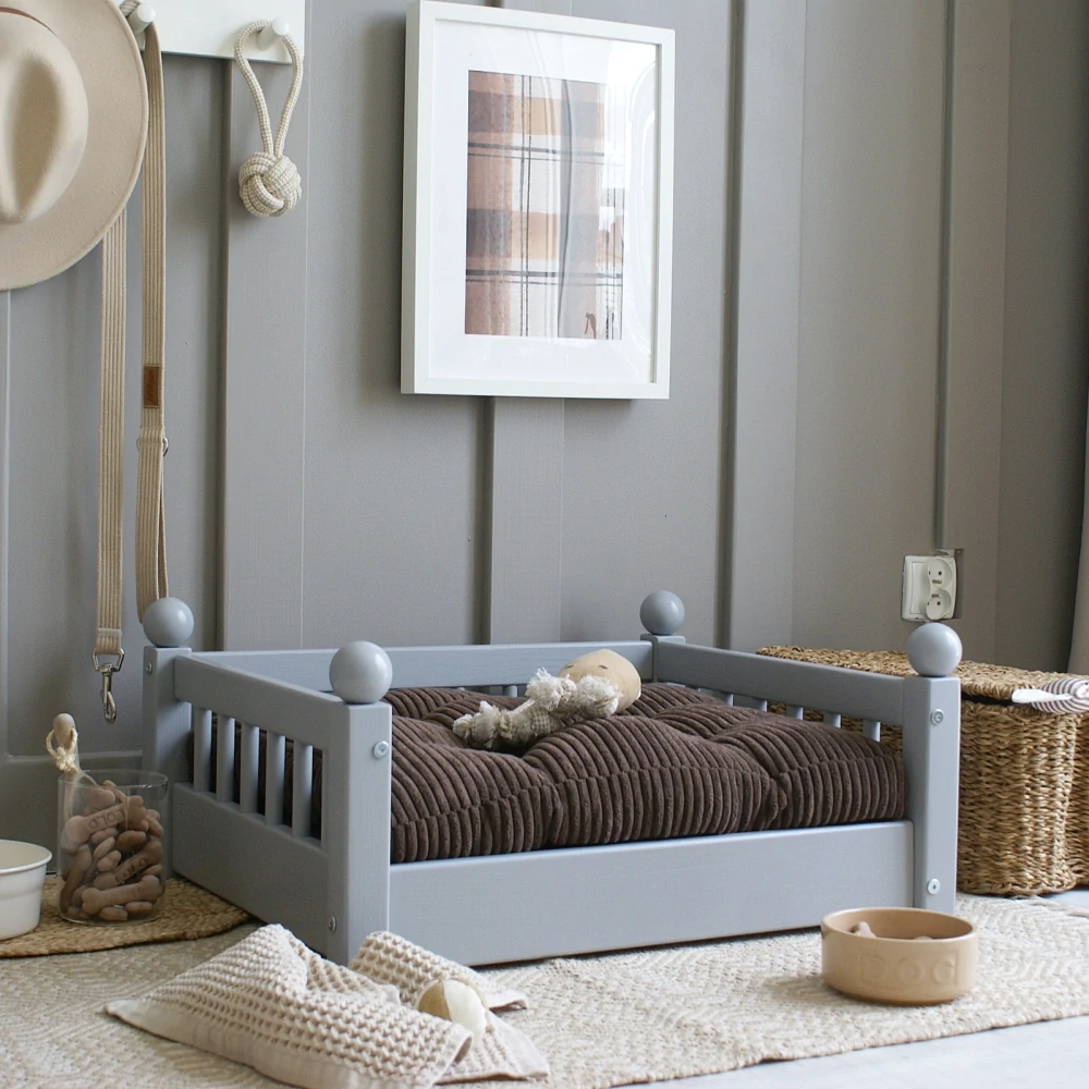 Pelíšek pro domácího mazlíčka TACO - šedá