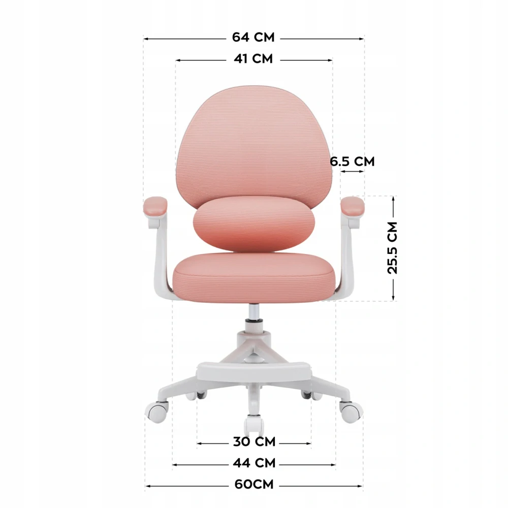 Ergonomická dětská židle MARK ADLER - šedá